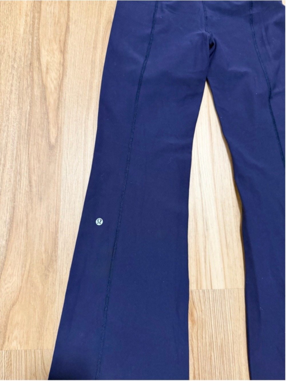 Lululemon reversible straight leg pants navy blue high waisted size 6 - Picture 4 of 6